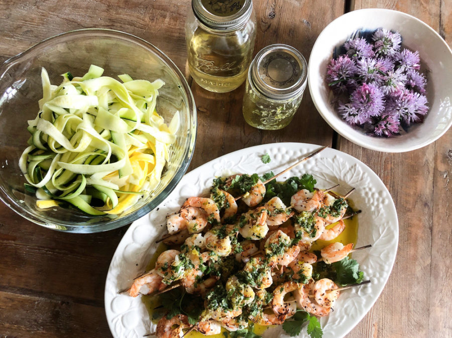 Grilled Citrus Marinated Shrimp Recipe from Life's Patina at Willowbrook Farm