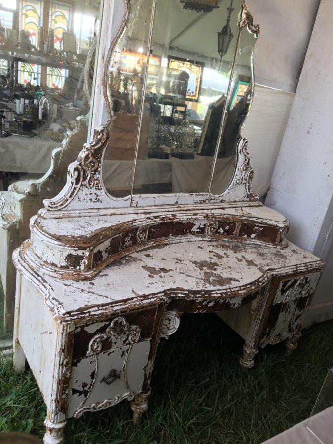 vintage dresser, The Life's Patina team visits the Brimfield Antique Show