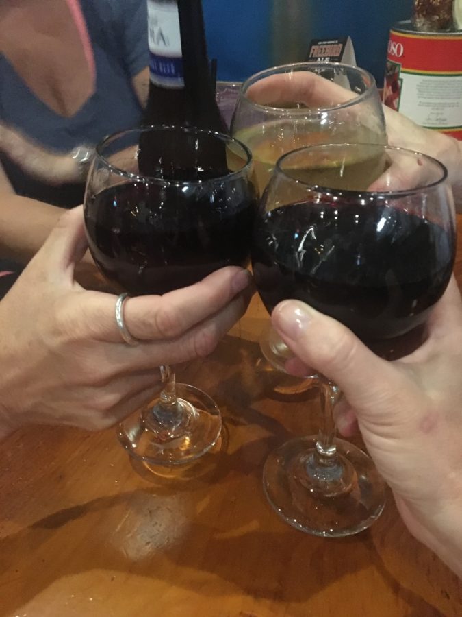 cheers, The Life's Patina team visits the Brimfield Antique Show