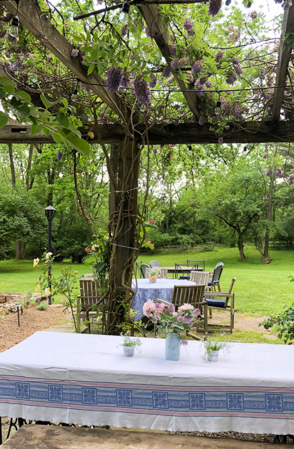 Summer Tablescape from Life's Patina at Willowbrook Farm in Malvern Pennsylvania