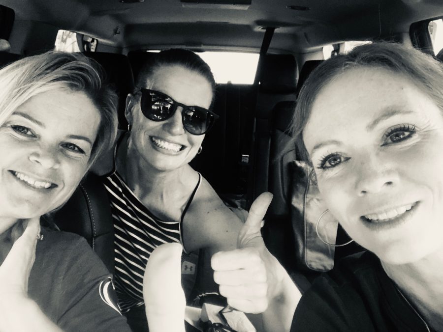 Meg Veno and friends, The Life's Patina team visits the Brimfield Antique Show